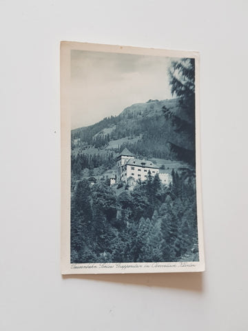 AK Tauernbahn Schloss Groppenstein. (1926)