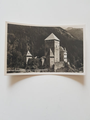AK Schloß Groppenstein bei Obervellach a.d. Tauernbahn. (1932)