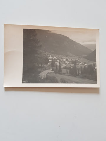 AK Blick auf Winklern im Mölltal. (1954)