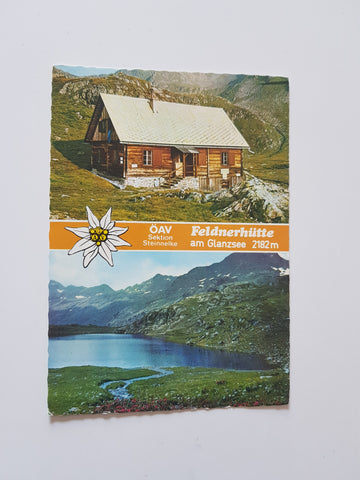 Feldnerhütte am Glanzsee. ÖAV Sektion Steinnelke.
