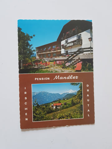 AK Irschen. Pension Mandler Streßweg 8.