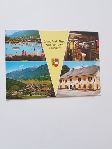 AK Möllbrücke. Gasthof Post. Klaus Pichler.