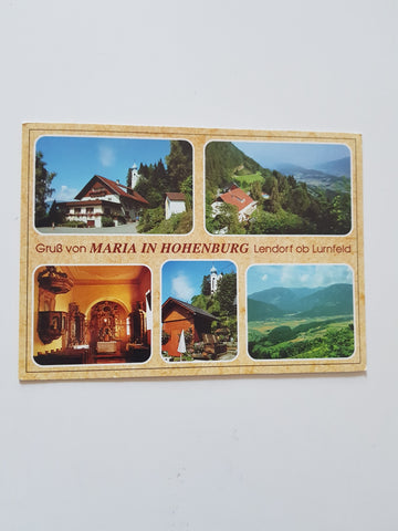 AK Gruß von Maria in Hohenburg. Lendorf ob Lurnfeld.