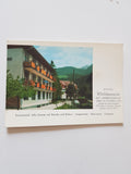 AK Berg im Drautal. Hotel Waldpension mit Kärntnerhof und Alpenblick.
