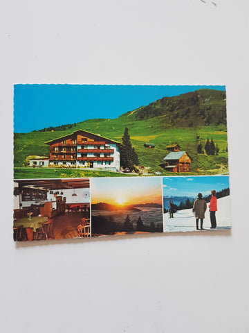 AK Greifenburg. Pension Fichtenheim Fam. Herbert Sattlegger. Emberger Alm.