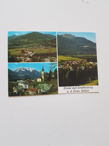 AK Gruss aus Greifenburg.