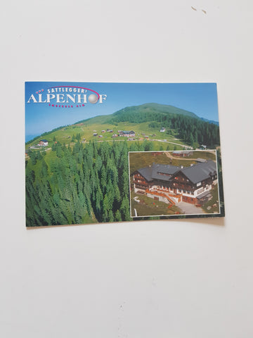 AK Gruss aus Greifenburg. Emberger Alm. Alpenhof Sattlegger.