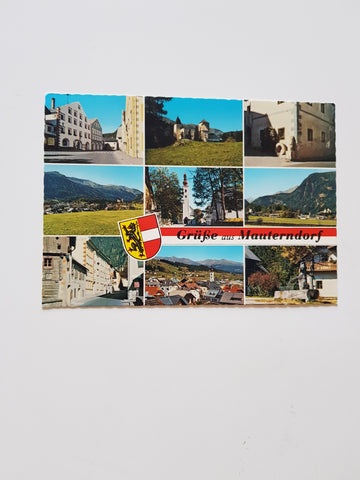 AK Grüße aus Mauterndorf.