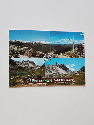 AK F. Fischer-Hütte Radstätter Tauern.