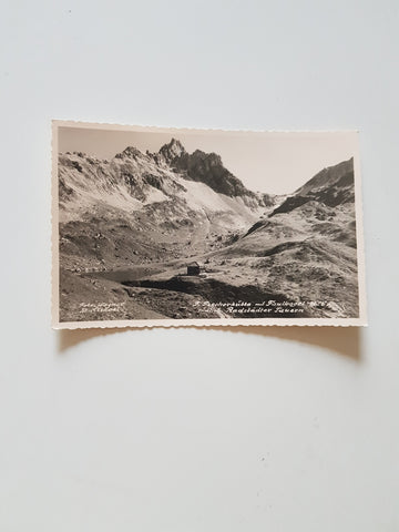 AK F. Fischerhütte mit Faulkogel. Radstädter Tauern.