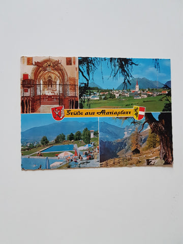 AK Grüße aus Mariapfarr.