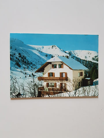 AK Unternberg 78. Alpengasthof Pension Gruber. Pächter: Maria Würcher.