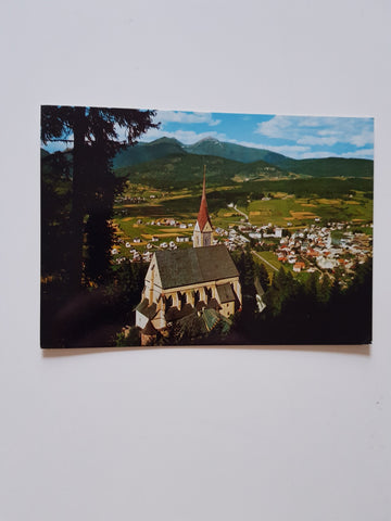 AK St. Leonhardikirche. Blick auf Tamsweg. (1987)