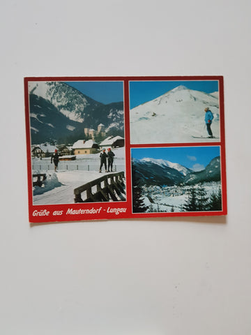 AK Grüße aus Mauterndorf.
