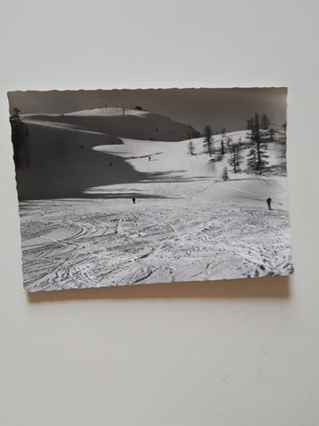 AK Mauterndorf. Sessellift auf das Großeck mit Speiereckhütte und Schiabfahrt. (1968)