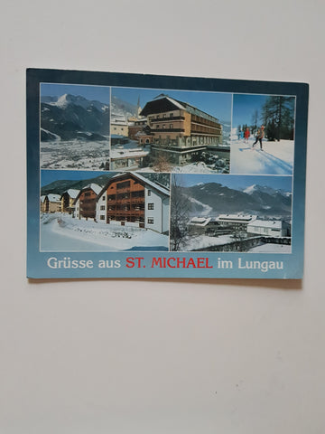 AK Grüsse aus St. Michael im Lungau.