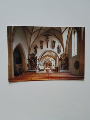 AK St. Michael im Lungau. Kirche. Blick in den Innenraum.