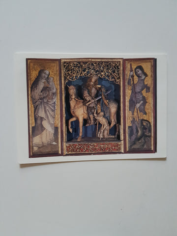 AK St, Michael im Lungau. Filialkirche St. Martin. Spätgotischer Flügelaltar.