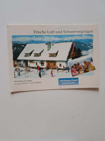 AK Unternberg im Lungau. Skiregion Aineck - Katchberg.
