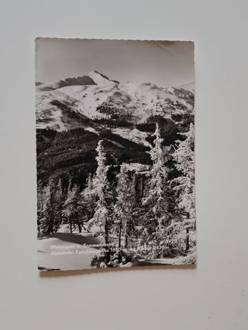 AK Alpenhotel Katschberghöhe mit Kareck.