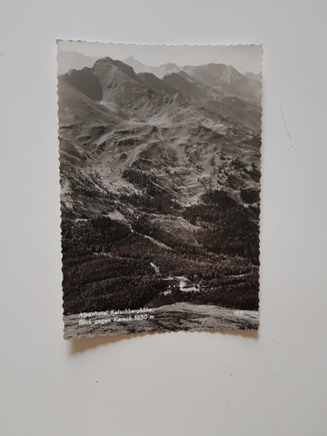 AK Alpenhotel Katschberghöhe Blick gegen Kareck.