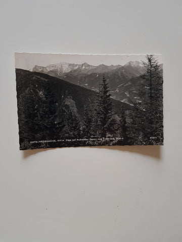AK Katschberghöhe Blick auf Radstädter Tauern vom Tschaneck.