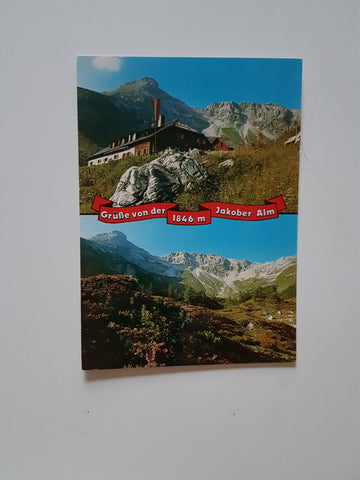 AK Grüße von der Jakober Alm.
