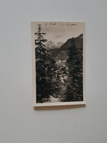 AK Zederhaus mit Mosermandl. (1930)