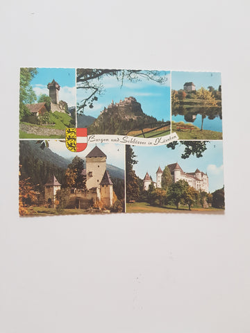 AK Burgen und Schlösser in Kärnten.