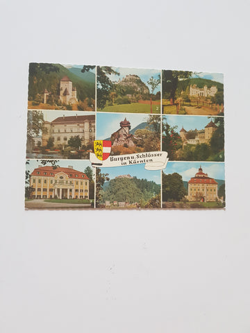 AK Burgen und Schlösser in Kärnten.