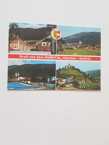 AK Gruß aus dem Gurktal. (Weitensfeld, Gurk, Strassburg)