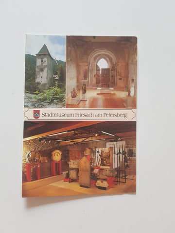 AK Friesach. Stadtmuseum am Petersberg.