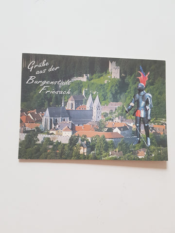 AK Grüße aus der Burgenstadt Friesach.