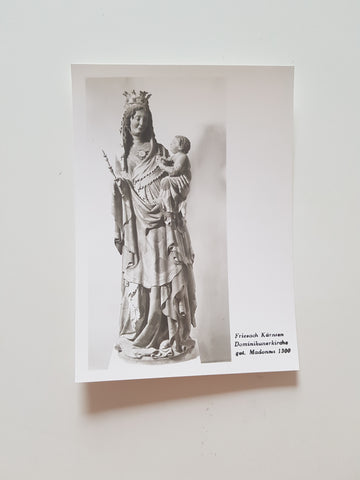 AK Friesach. Dominikanerkirche. Got. Madonna.