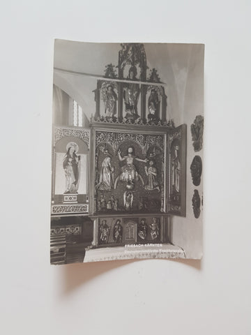 AK Friesach. Deutschordenskirche Frankfurteraltar.