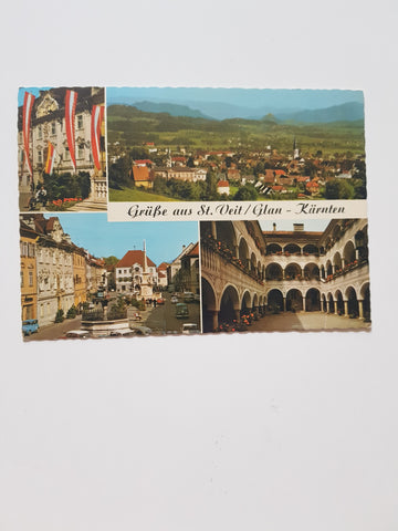 AK Grüße aus St. Veit / Glan.
