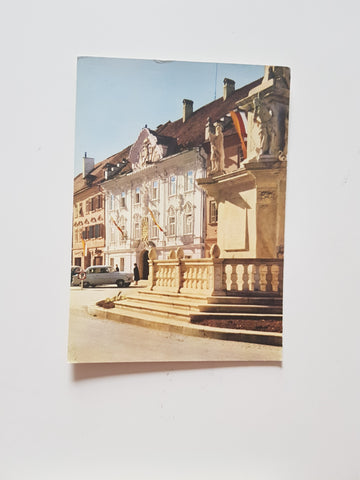 AK St. Veit an der Glan. Hauptplatz-Rathaus.