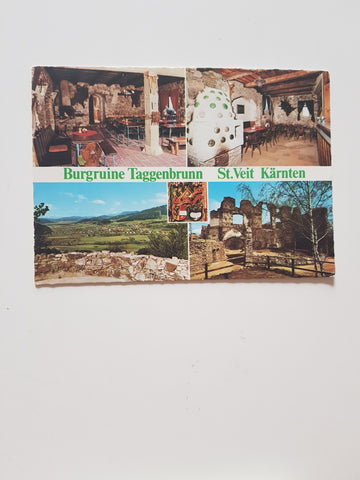 AK Burgruine Taggenbrunn. St. Veit an der Glan.