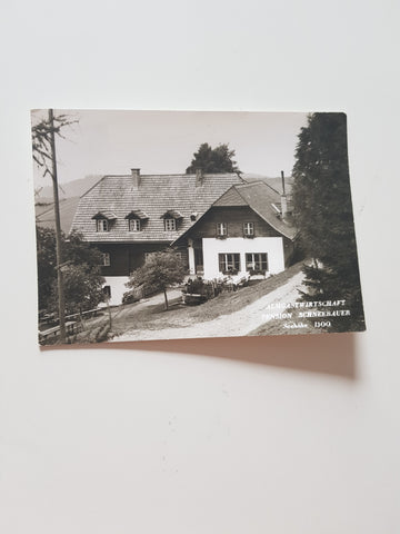 AK St. Veit an der Glan, Almgastwirtschaft Pension Schneebauer. Sörgerberg 12.