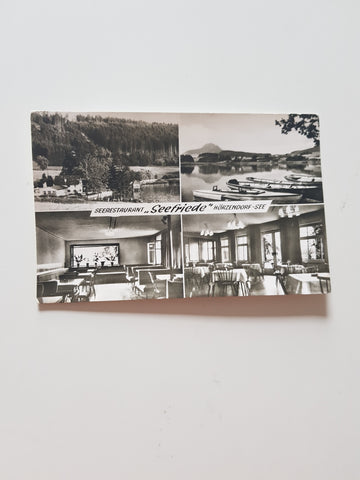 AK Seerestaurant Seefriede Hörzendorf-See. St. Veit an der Glan.