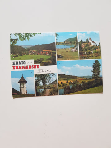 AK Kraig mit Kraigersee.