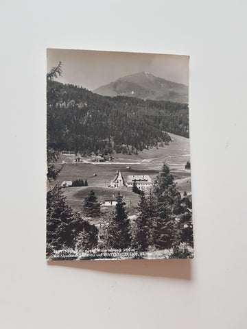 AK Flattnitz geg. Wintertalernock mit Alpenhotels Ladinig und Wintertaler Hof.