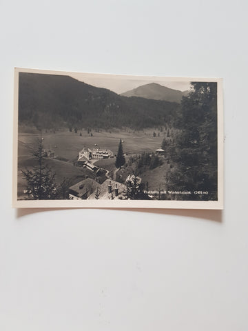 AK Flattnitz mit Wintertalernock. (1937)