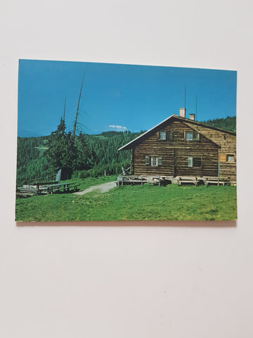 AK Breitofner Hütte/Saualm. Pächterin Elisabeth Pressinger. Wieting 20.