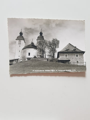 AK Wallfahrtskirche Maria Hilf ob Guttaring.