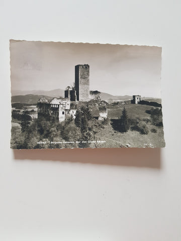 AK Burgruine Liebenfels über dem Glantal.