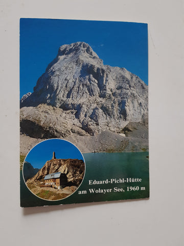 AK Eduard-Pichl-Hütte am Wolayersee.
