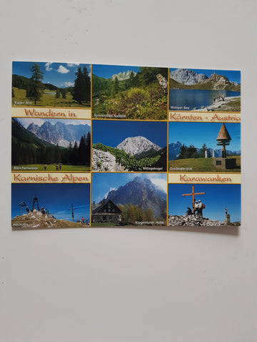 AK Wandern in Kärnten. Karnische Alpen. Karawanken.