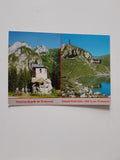 AK Hubertus-Kapelle im Wolayertal. Eduard-Pichl-Hütte am Wolayersee.