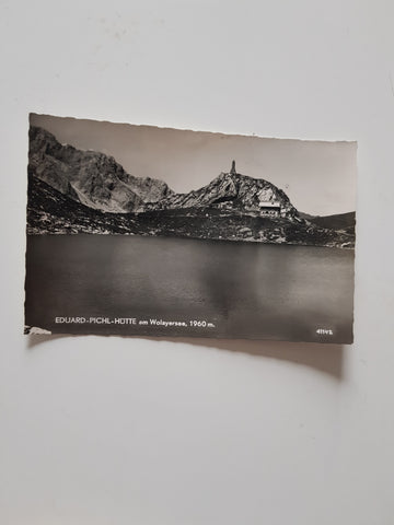 AK Eduard-Pichl-Hütte am Wolayersee. (1958)